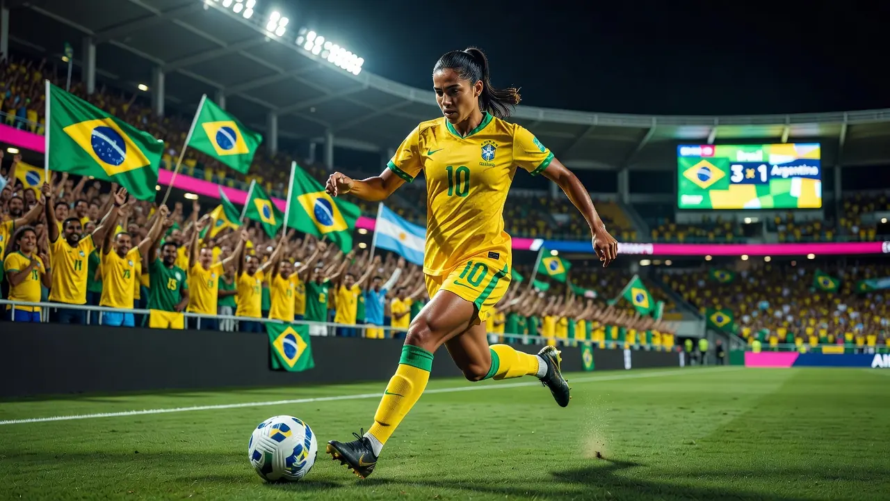 Kerolin cumpre suspensão e pode voltar com a 10 contra a Argentina