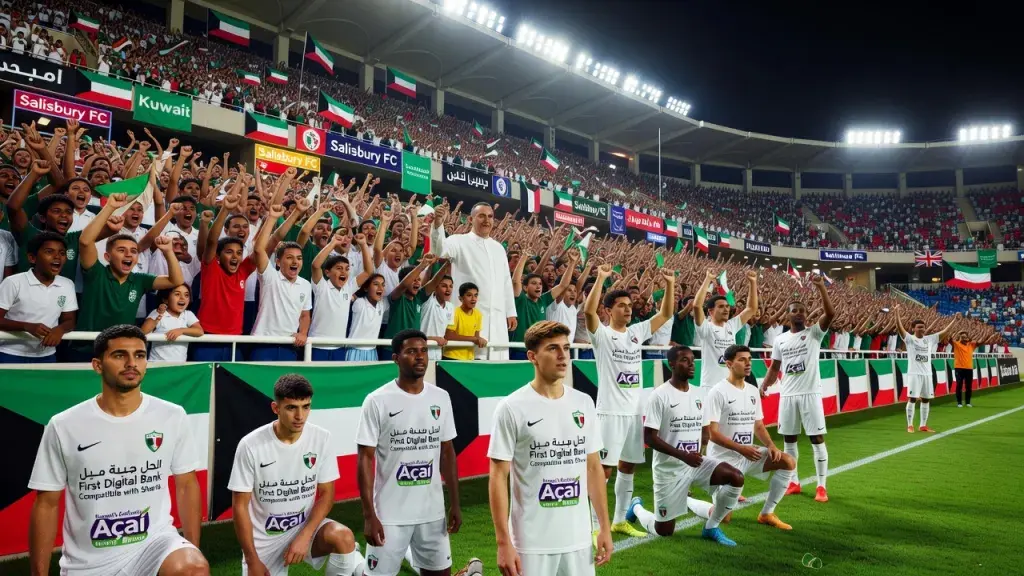 Salisbury Embarca ao Kuwait em Parceria Inédita com Torcida Local